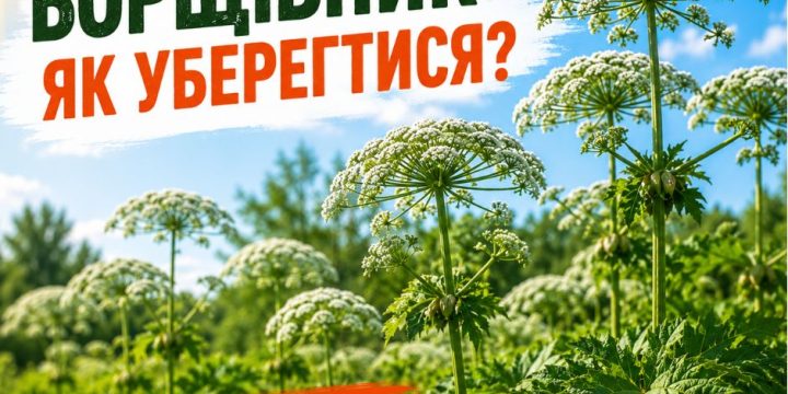 Борщівник: як уберегтися?